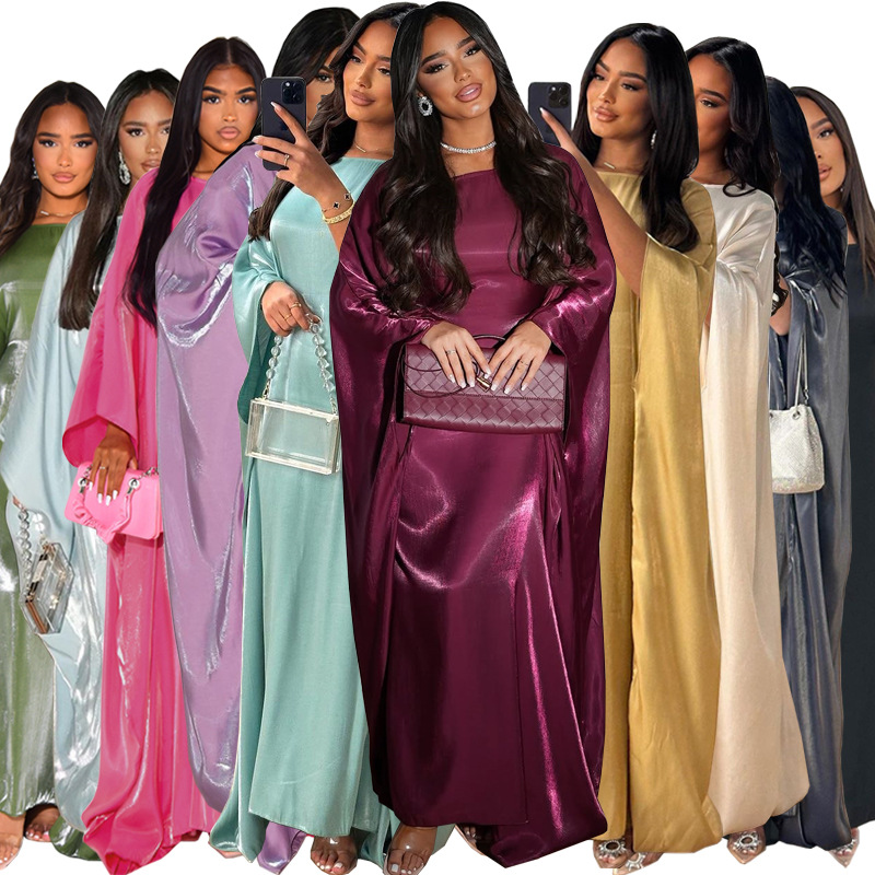 Robe Silk Women - One Size New Summer Middle East