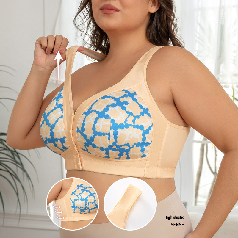 Nursing Bra Sleep - 0XL-6XL Plus Size Front Closure Bra