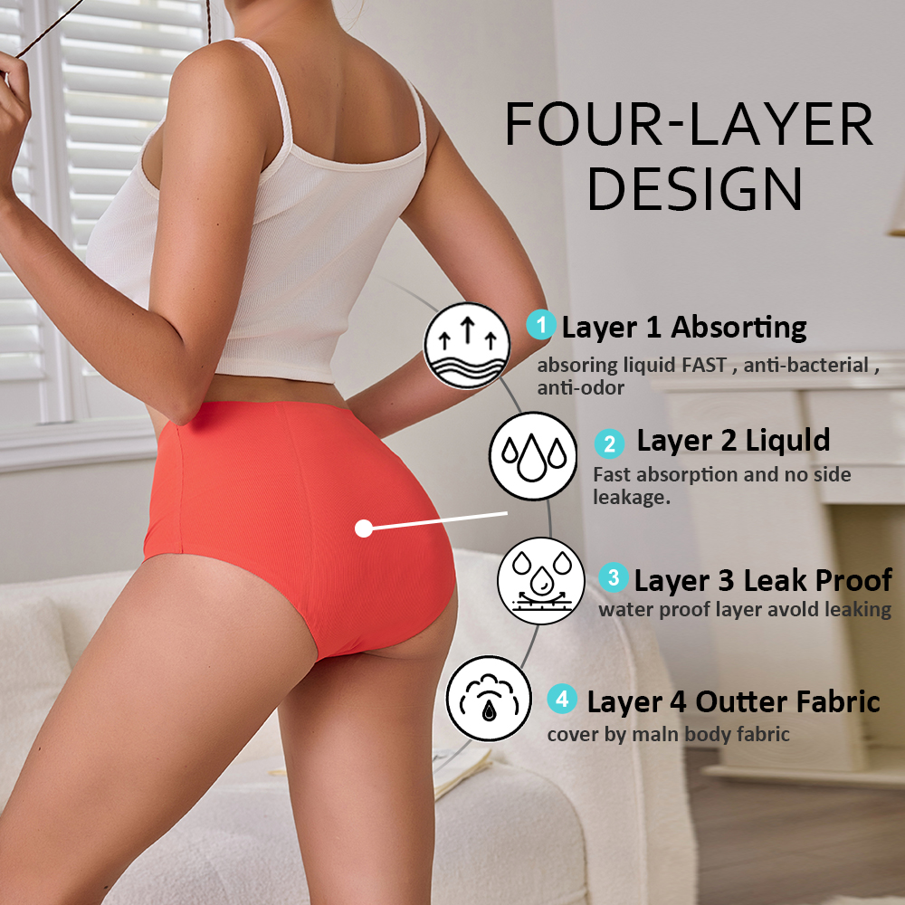 Hot Sale Mid-Rise Seamless Men - Period Panty Absorbent review and price