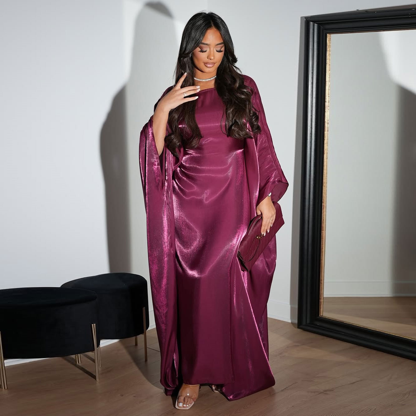 One Size New Summer Middle Eas - Robe Silk Women review and price