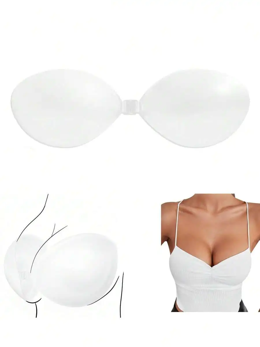 1 Pair Invisible Strapless Sil - Strapless Bra Backless review and price