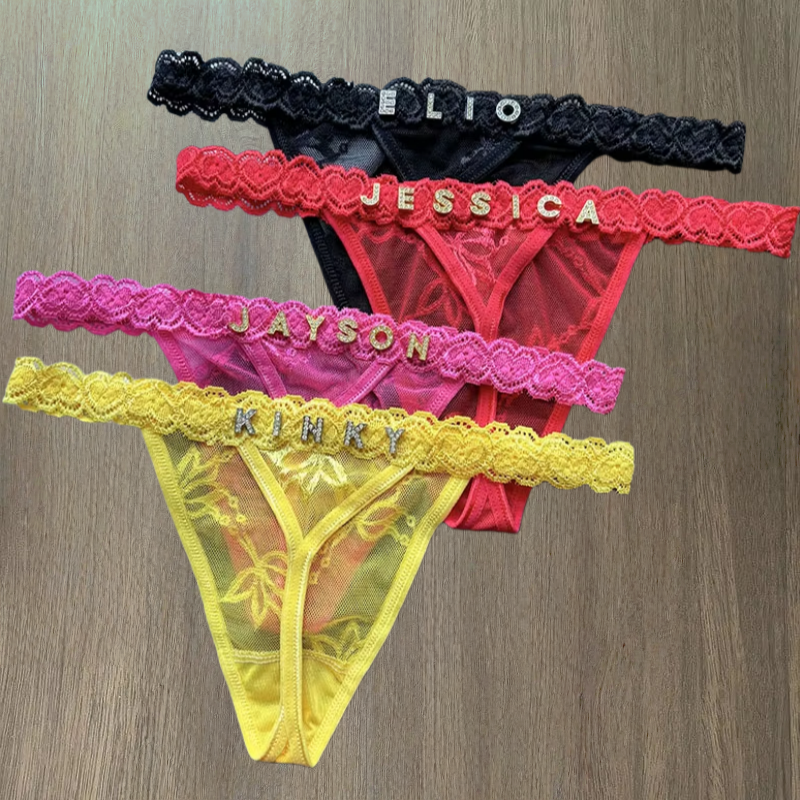 Custom Thong Panties Name Crys - Thong Bikini Women review and price