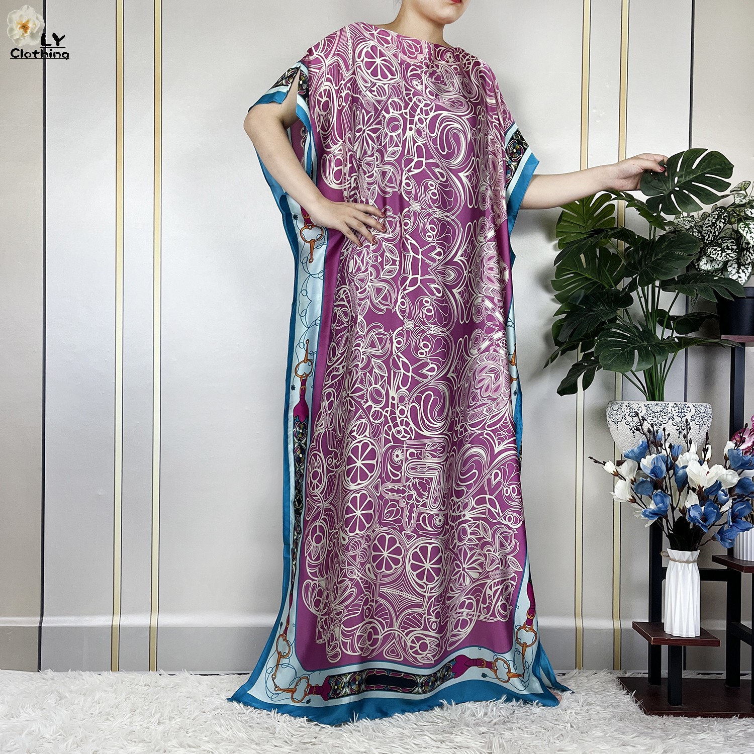 Muslim Abayas For Women 2023 N - Robe Silk Women review and price