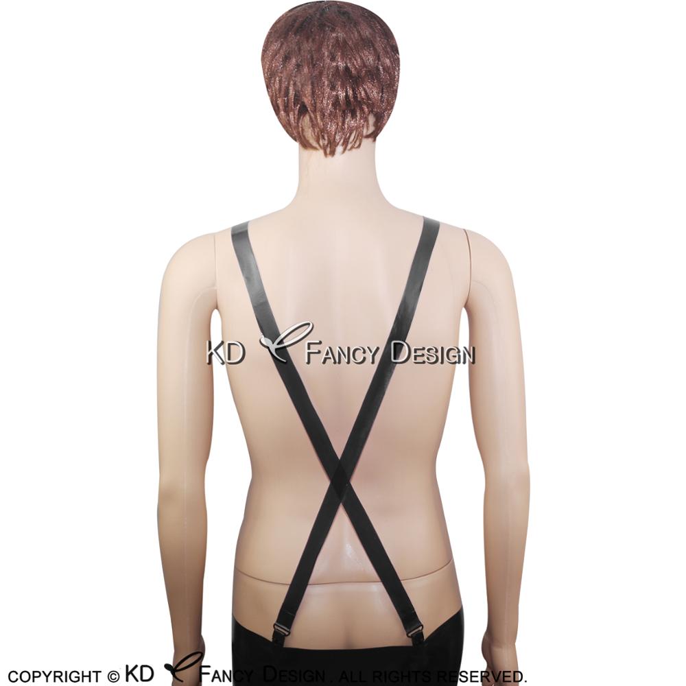 Black Sexy Rubber Latex Suspen - Garter Belt Set review and price