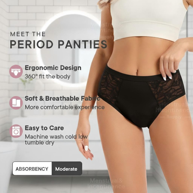 Absorbent Period Underwear Wom - Period Panty Absorbent review and price