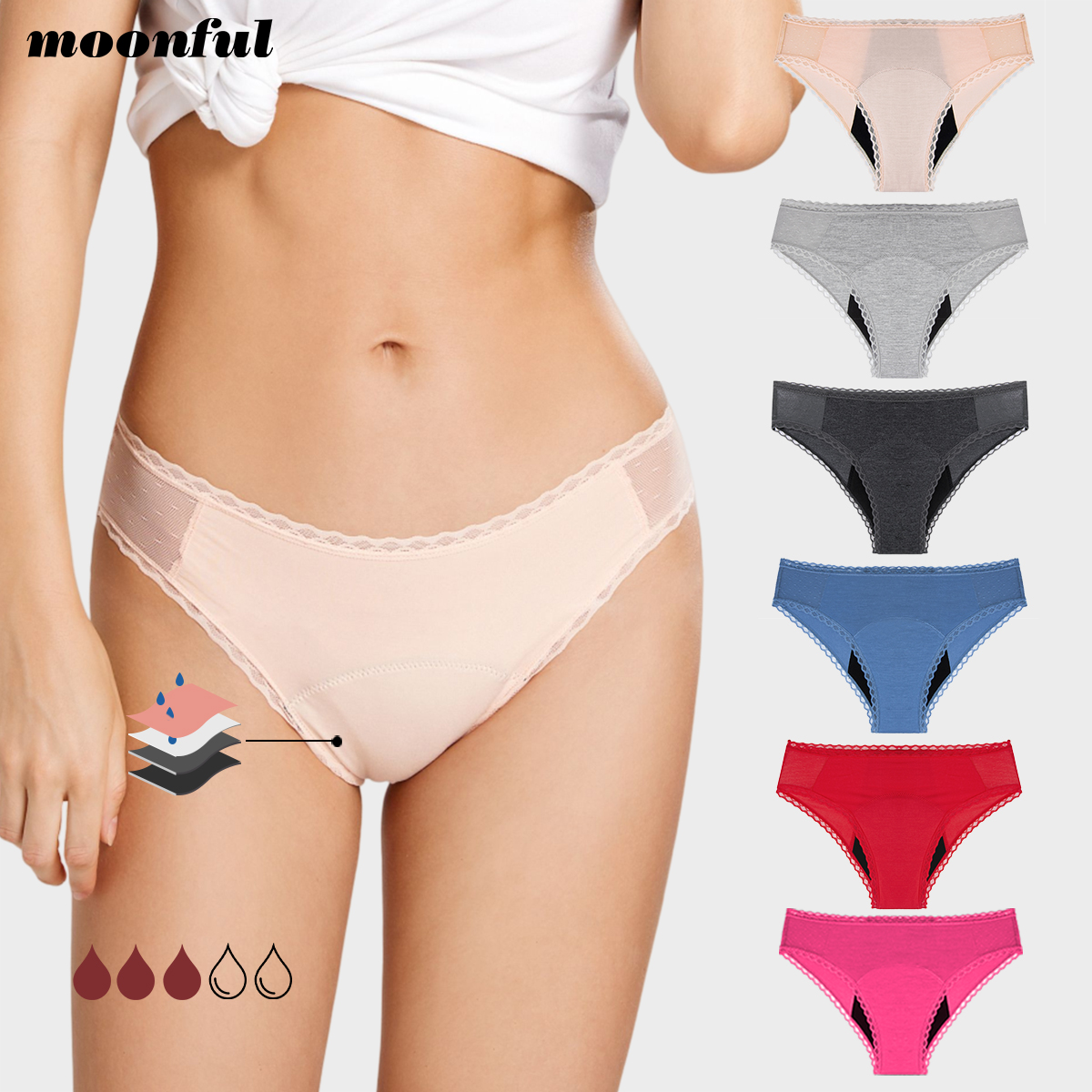 4 Layer Absorbent Menstrual Pa - Period Panty Absorbent review and price