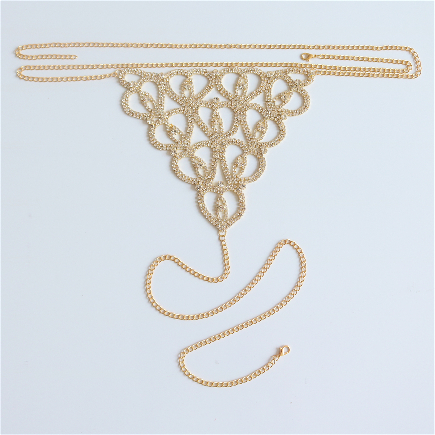 Sexy Body Chain Heart-shaped T - Thong Bikini Women review and price