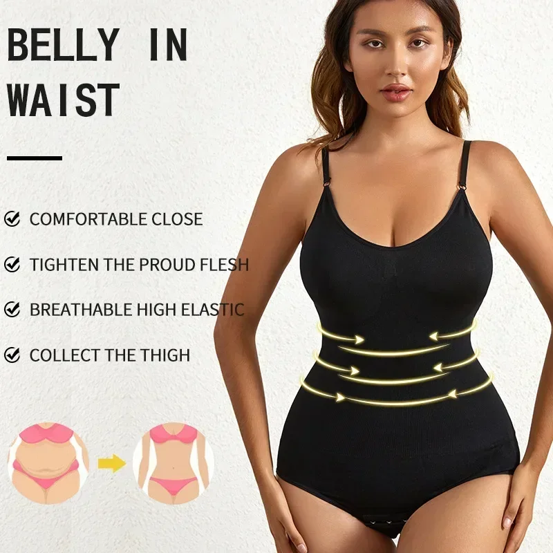 1 Piece Solid Seamless Brief S - Shapewear Bodysuit Firm review and price