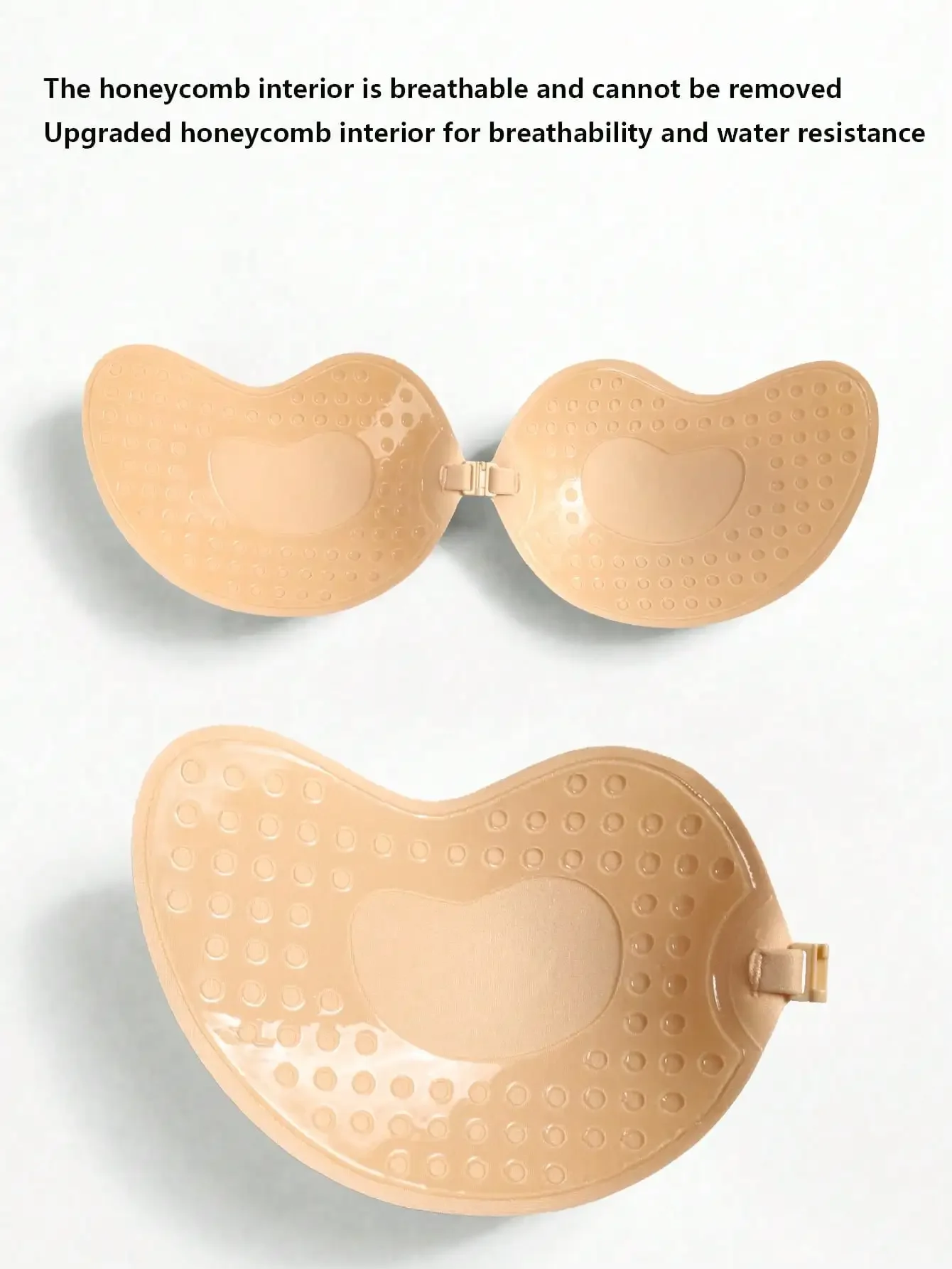 4pcs/Set (2 Black + 2 Nude) St - Strapless Bra Backless review and price