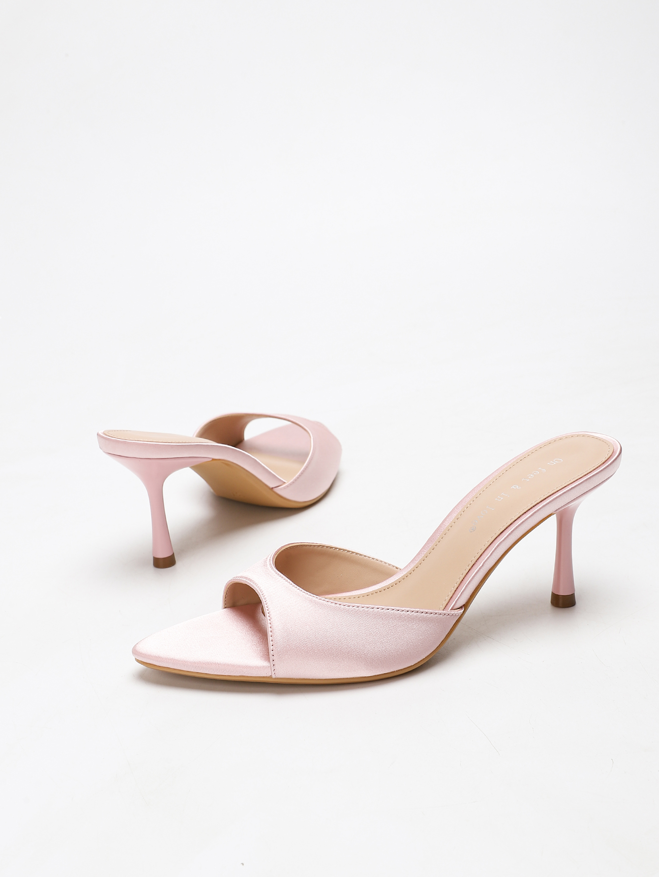 Women's Satin Pointed Toe Stil - Slip Dress Satin review and price