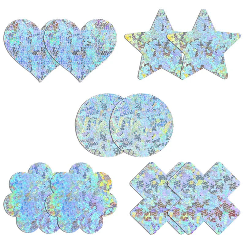 5 Pairs Glitters Pasties Nippl - Nipple Cover Pasties review and price