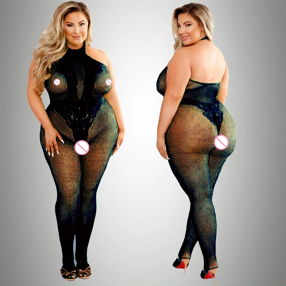 2024 Plus Size Bodystocking Ho - Bodystocking Fishnet review and price