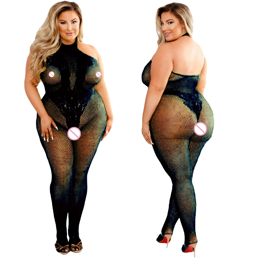 2024 Plus Size Bodystocking Ho - Bodystocking Fishnet review and price