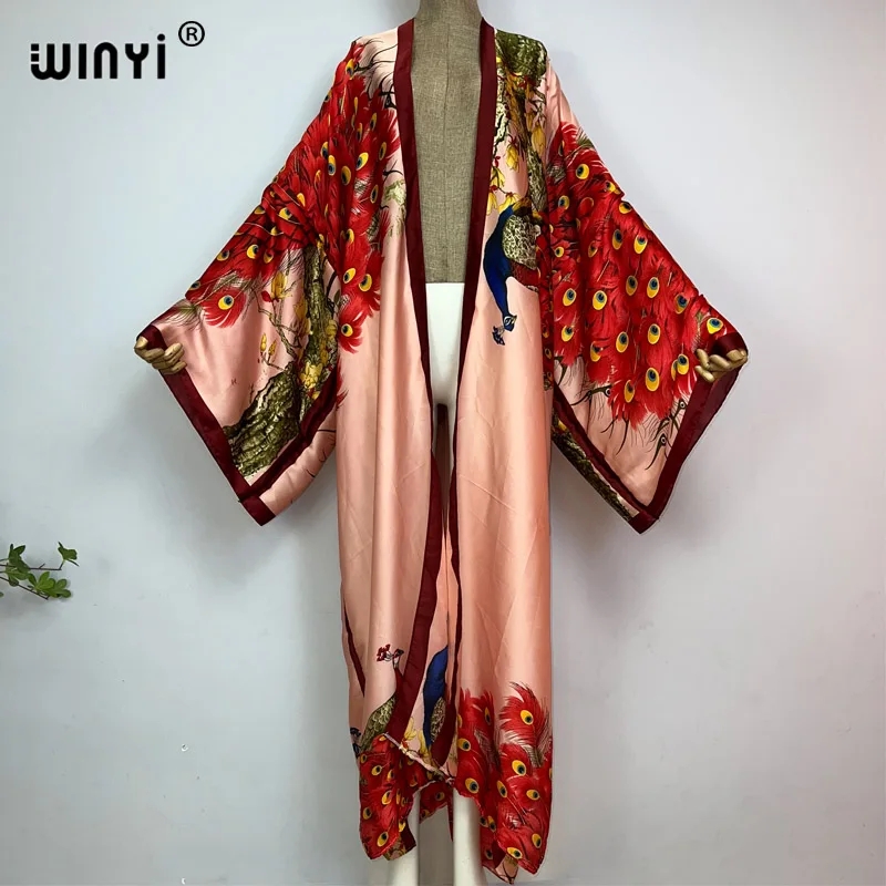 WINYI 2024 Summer Women Cardig - Robe Silk Women review and price