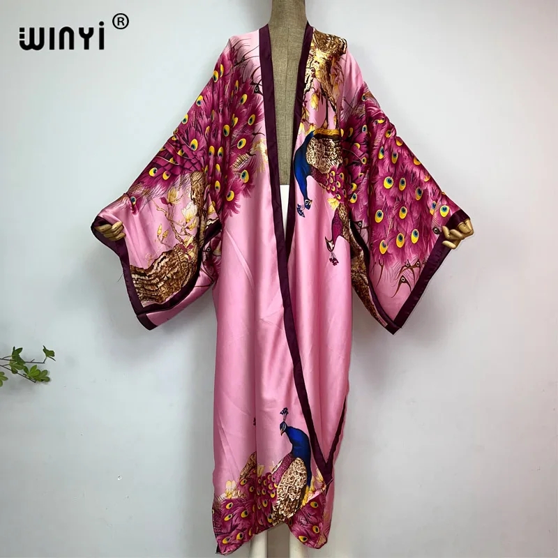 WINYI 2024 Summer Women Cardig - Robe Silk Women review and price