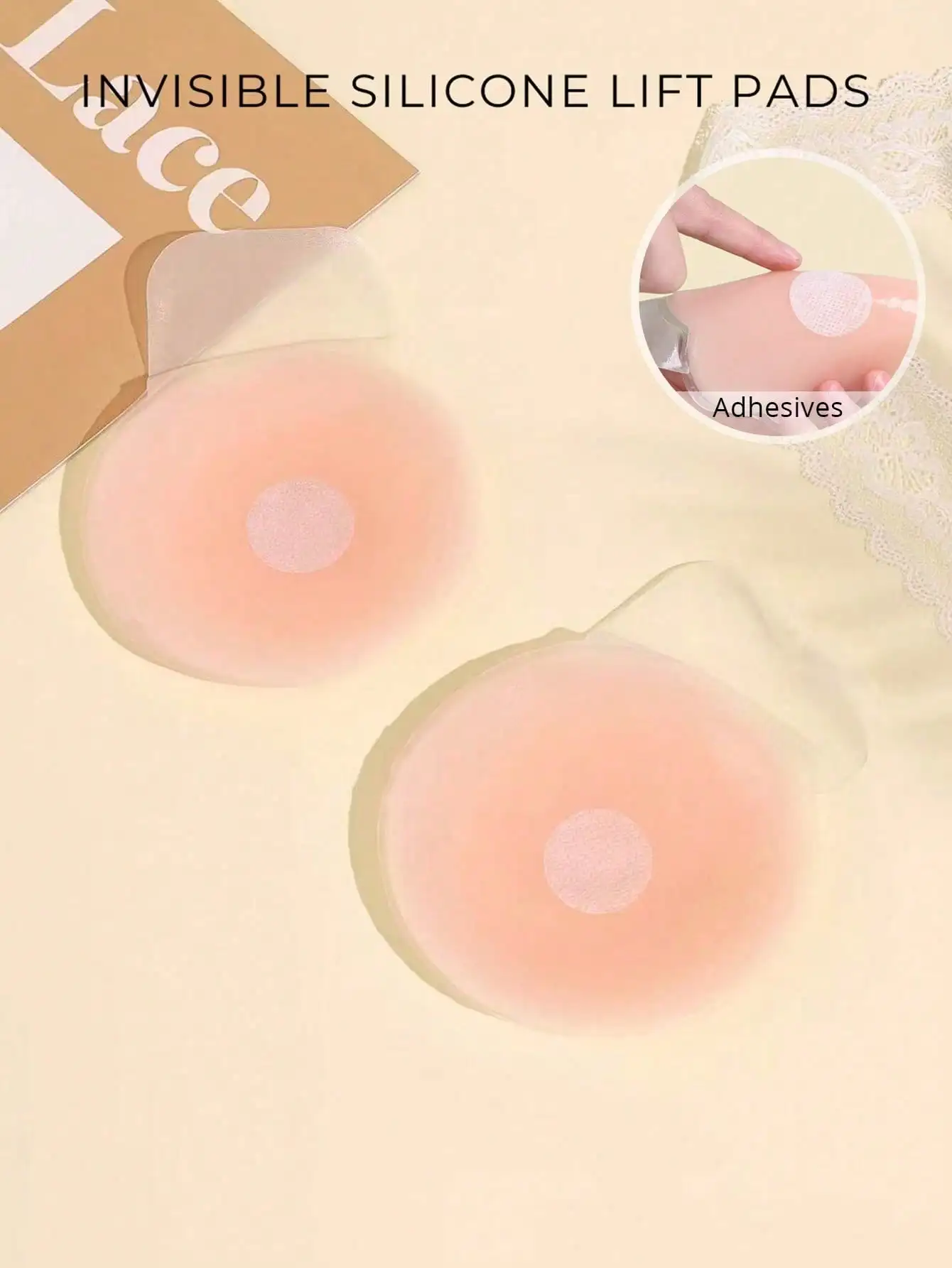 1 Pair Women's Silicone Breast - Strapless Bra Backless review and price
